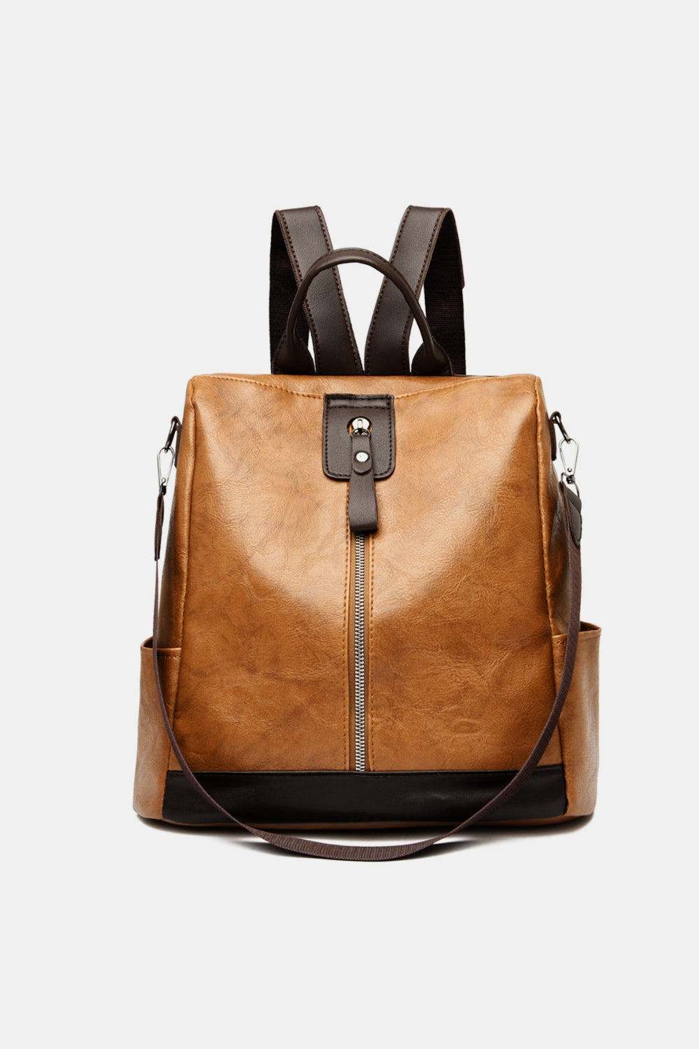Blue Cutie PU Leather Backpack Bag
