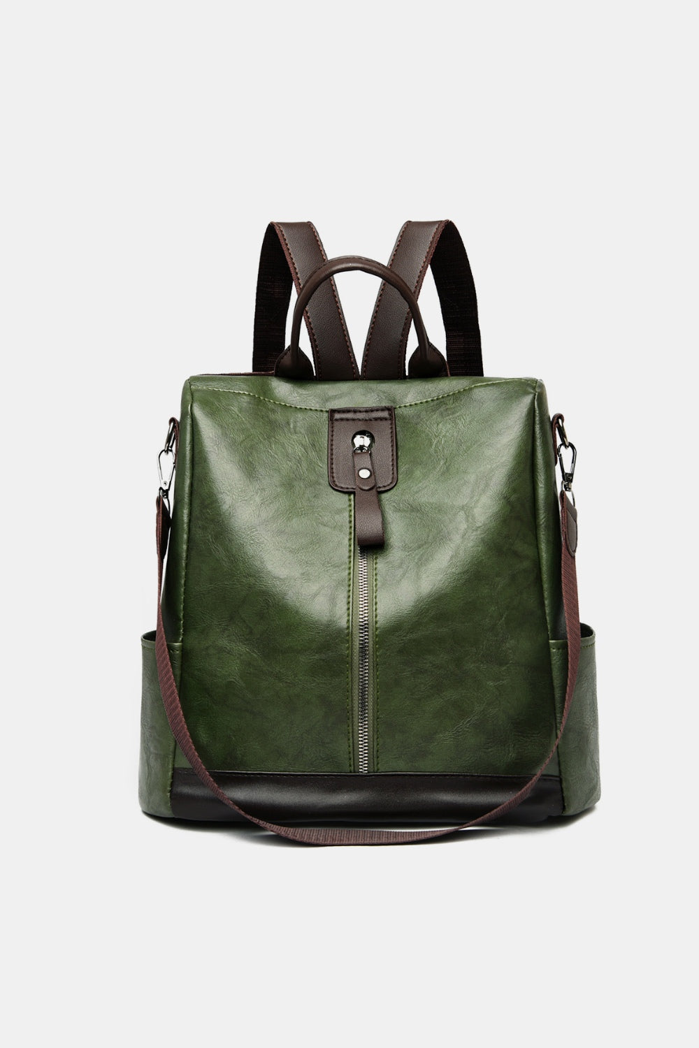 Blue Cutie PU Leather Backpack Bag