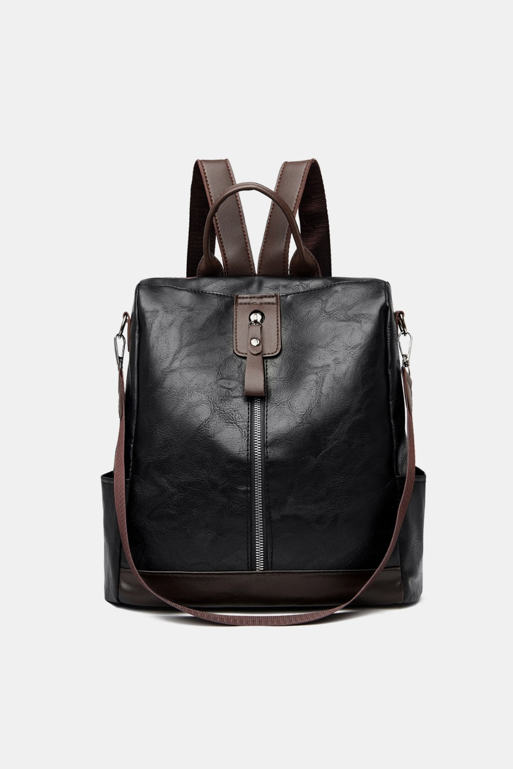 Blue Cutie PU Leather Backpack Bag
