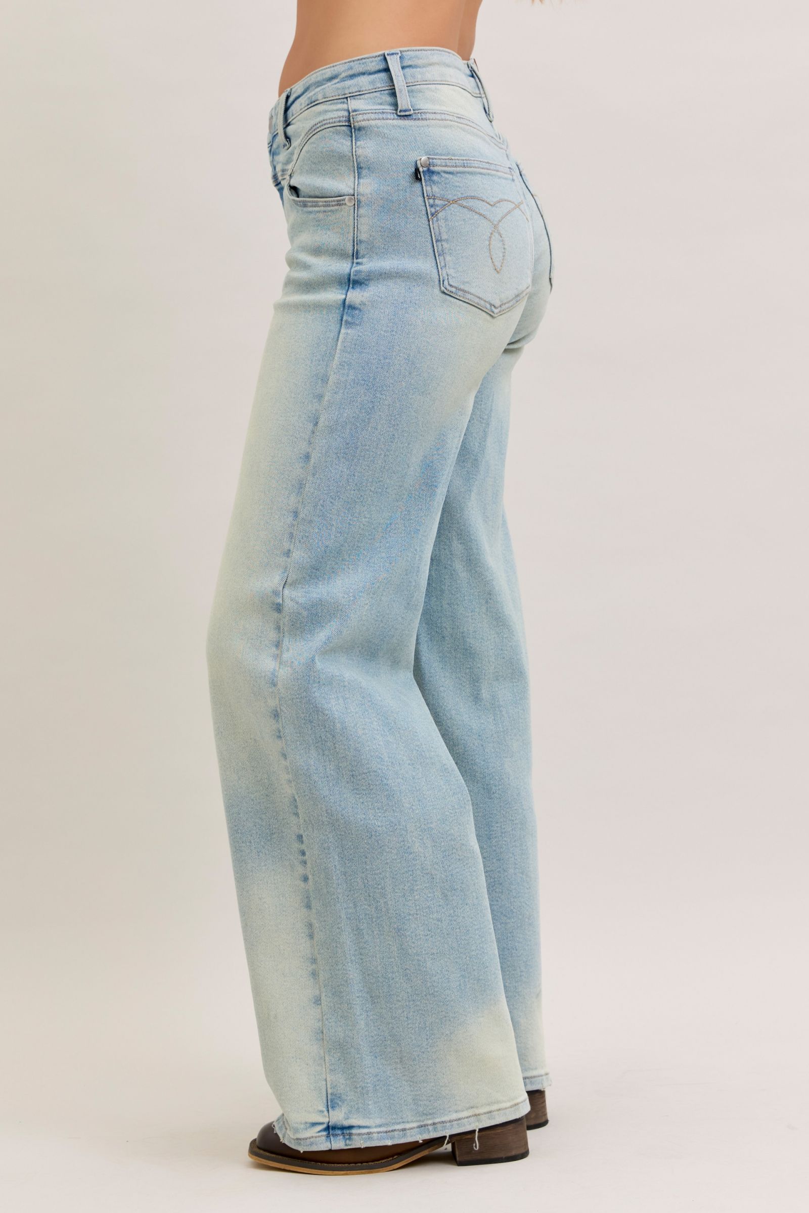 Judy Blue Judy Blue High Waist Column Straight Jeans