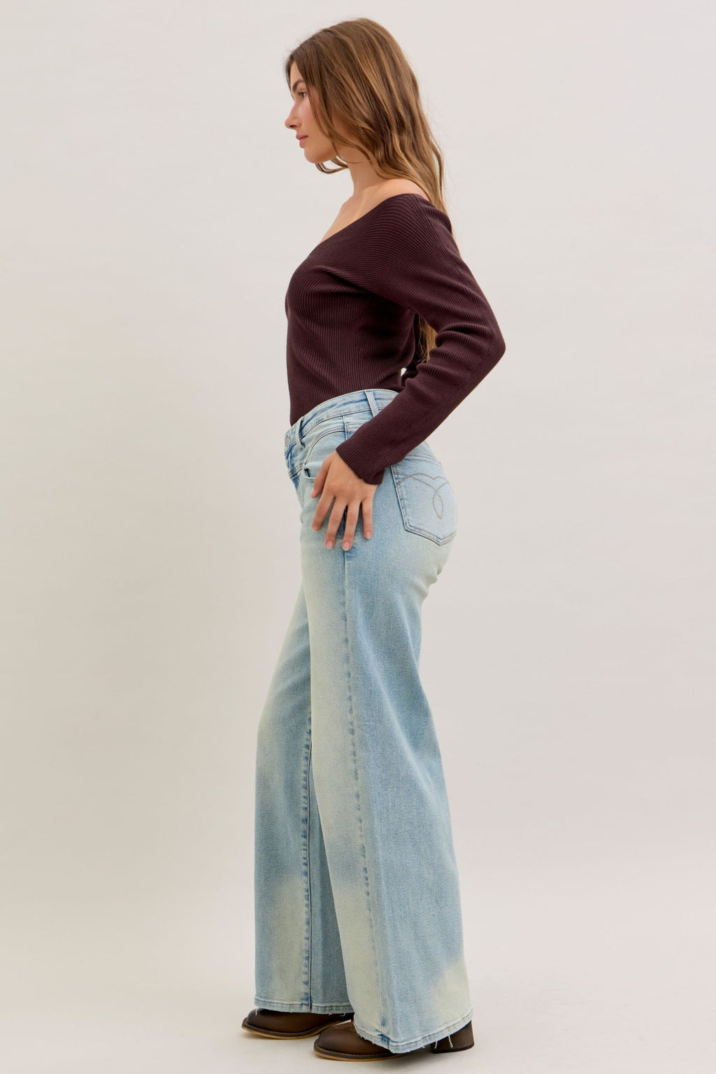 Judy Blue Judy Blue High Waist Column Straight Jeans