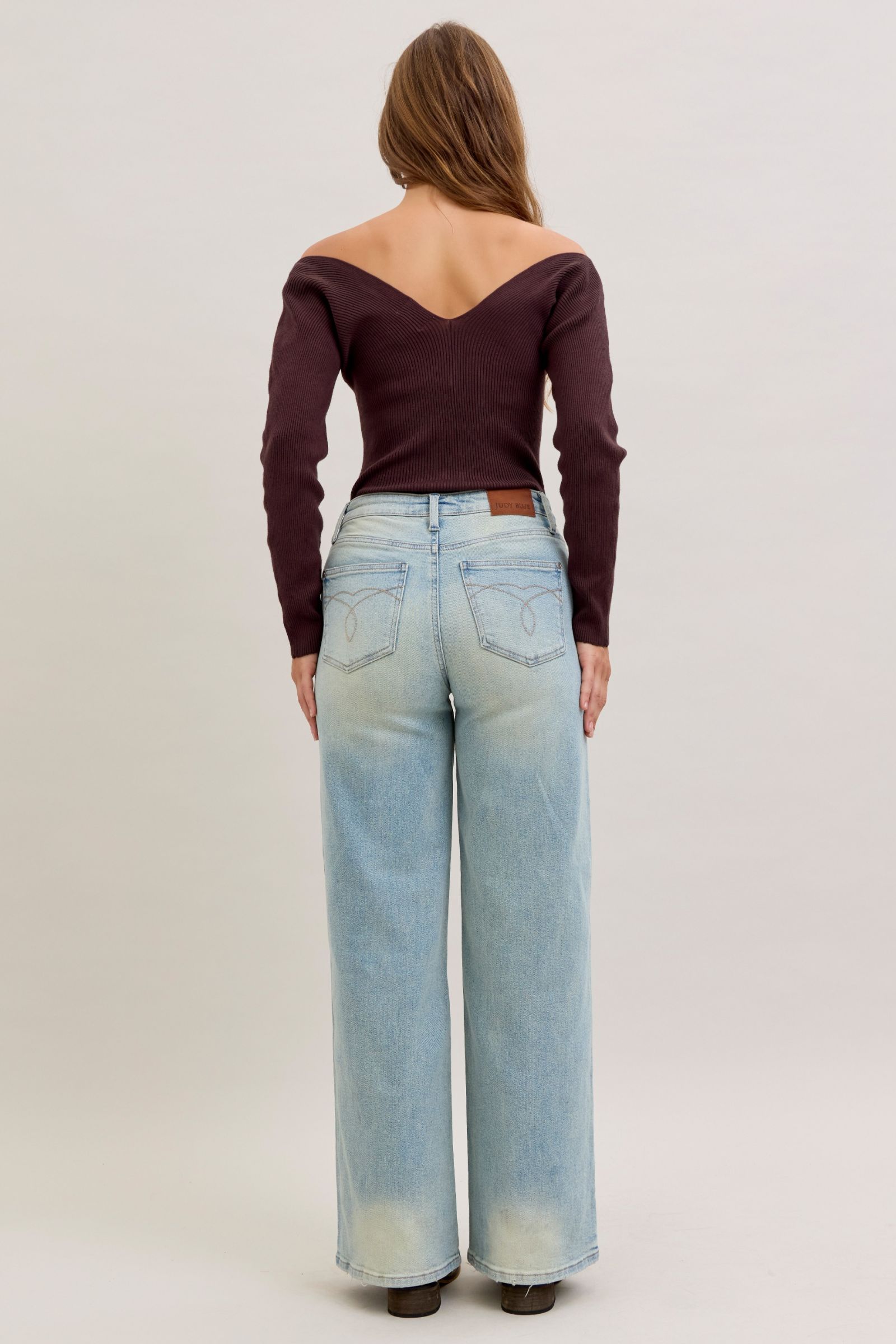 Judy Blue Judy Blue High Waist Column Straight Jeans